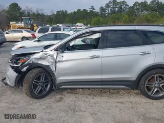 2017 Hyundai Santa Fe Limited Ultimate with VIN KM8SRDHF2HU175865, listed as a IAAI auction lot 41513550 with 1 mi miles. Bid and sale history available at carsss.com. Image 15.