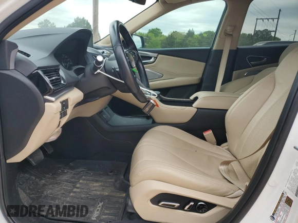 2021 Acura RDX w/Technology Package with VIN 5J8TC1H5XML010969, listed as a Copart auction lot 52365395 with 73,735 mi miles and Salvage Title. Bid and sale history available at carsss.com. Image 7.