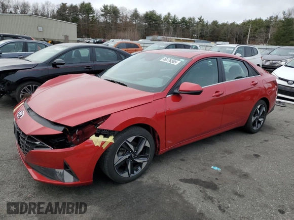 2022 Hyundai Elantra SEL with VIN 5NPLN4AG3NH073519, listed as a Copart auction lot 49776585 with 64,573 mi miles and Salvage Title. Bid and sale history available at DreamBid. Image 1.