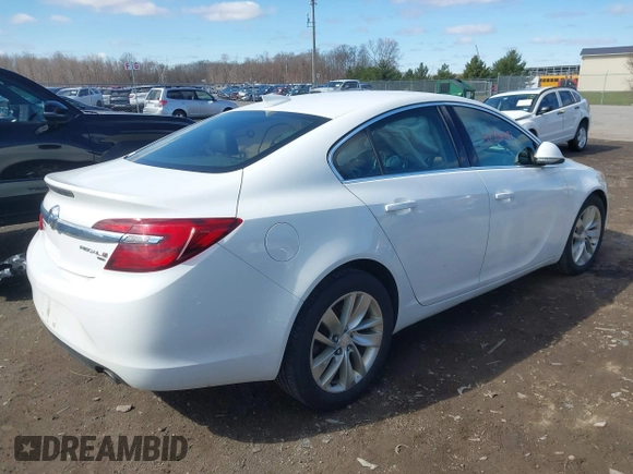 2016 Buick Regal with VIN 2G4GL5EX2G9167996, listed as a IAAI auction lot 41936781 with 146,876 mi miles and . Bid and sale history available at DreamBid. Image 4.