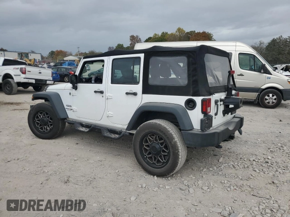 2018 Jeep Wrangler JK Unlimited Sport S with VIN 1C4BJWDGXJL898946, listed as a Copart auction lot 77688334 with 34,179 mi miles and Salvage Title. Bid and sale history available at carsss.com. Image 2.