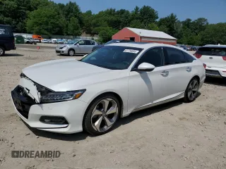 2018 Honda Accord Touring with VIN 1HGCV2F93JA017193, listed as a Copart auction lot 61756695 with 65,228 mi miles and Salvage title. Bid and sale history available at DreamBid. Image 1.