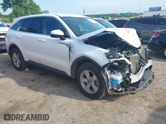 2022 Kia Sorento LX with VIN 5XYRG4LC8NG128049, listed as a IAAI auction lot 42505008 with 62,891 mi miles and . Bid and sale history available at DreamBid. Image 1.