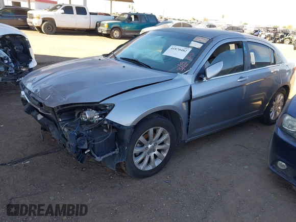 2013 Chrysler 200 Touring with VIN 1C3CCBBB3DN672274, listed as a IAAI auction lot 41870482 with 148,887 mi miles. Bid and sale history available at carsss.com. Image 2.