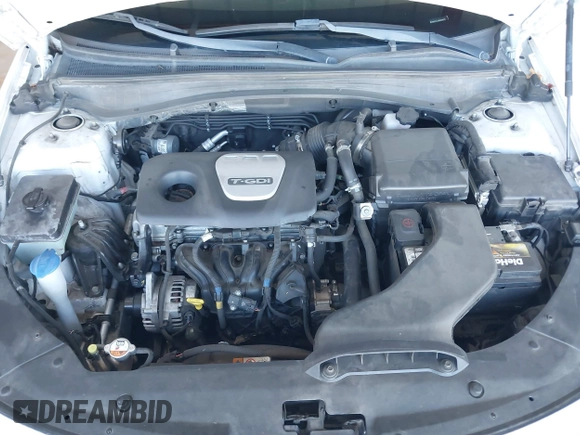 2016 Kia Optima LX Turbo with VIN 5XXGT4L19GG043570, listed as a IAAI auction lot 41837500 with 160,231 mi miles. Bid and sale history available at carsss.com. Image 10.