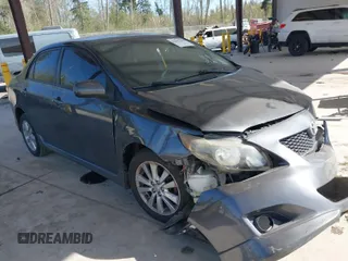 2010 Toyota Corolla with VIN 1NXBU4EE3AZ286182, listed as a IAAI auction lot 42047243 with 1 mi miles. Bid and sale history available at carsss.com. Image 1.