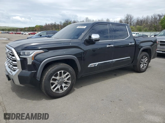 2022 Toyota Tundra 1794 Edition with VIN 5TFMA5DB6NX036927, listed as a Copart auction lot 56486805 with 67,634 mi miles and Salvage title. Bid and sale history available at DreamBid. Image 1.