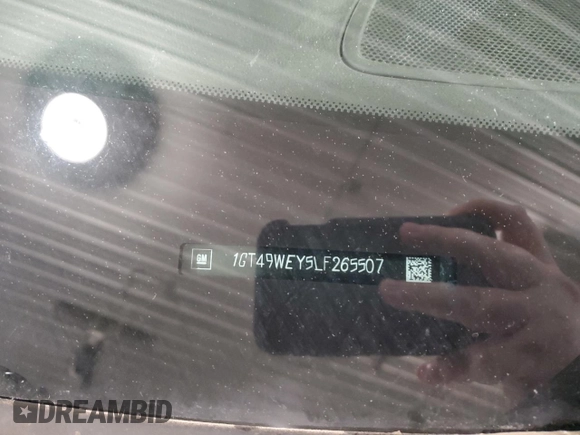 2020 GMC Sierra 3500HD Denali z VIN 1GT49WEY5LF265507, wystawiony jako Copart lot #53607974 z przebiegiem 62 955 mil mil oraz Szkody całkowita. Historia ofert i sprzedaży dostępna na DreamBid. Obrazek 12.