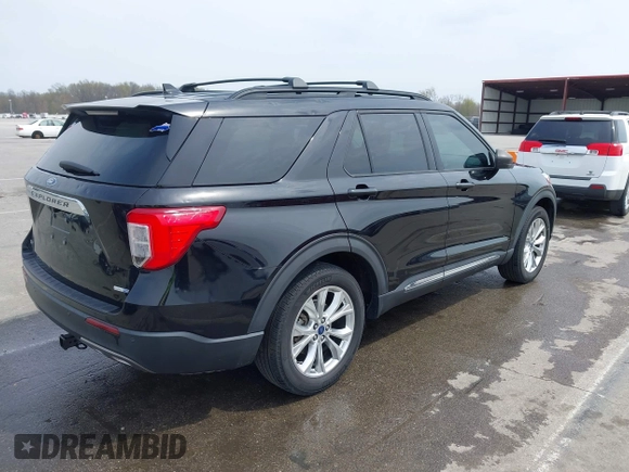 2020 Ford Explorer XLT z VIN 1FMSK8DH0LGC78552, wystawiony jako IAAI lot #42010246 z przebiegiem 46 614 mil mil oraz . Historia ofert i sprzedaży dostępna na DreamBid. Obrazek 4.
