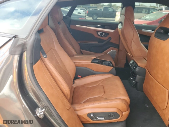 2019 Lamborghini Urus with VIN ZPBUA1ZL3KLA05964, listed as a Copart auction lot 43809525 with NaN miles and Salvage Title. Bid and sale history available at carsss.com. Image 12.