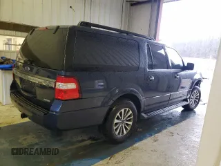 2017 Ford Expedition EL XLT with VIN 1FMJK1JT6HEA59464, listed as a Copart auction lot 45034485 with 157,135 mi miles and Salvage Title. Bid and sale history available at carsss.com. Image 3.