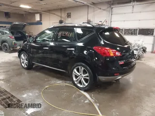 2009 Nissan Murano S with VIN JN8AZ18W19W134457, listed as a IAAI auction lot 41820814 with 132,672 mi miles and . Bid and sale history available at carsss.com. Image 3.