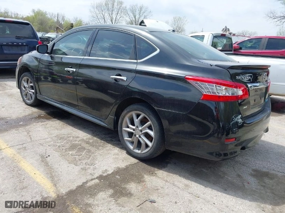 2014 Nissan Sentra SV with VIN 3N1AB7AP9EY298826, listed as a IAAI auction lot 42003429 with 97,835 mi miles. Bid and sale history available at carsss.com. Image 3.