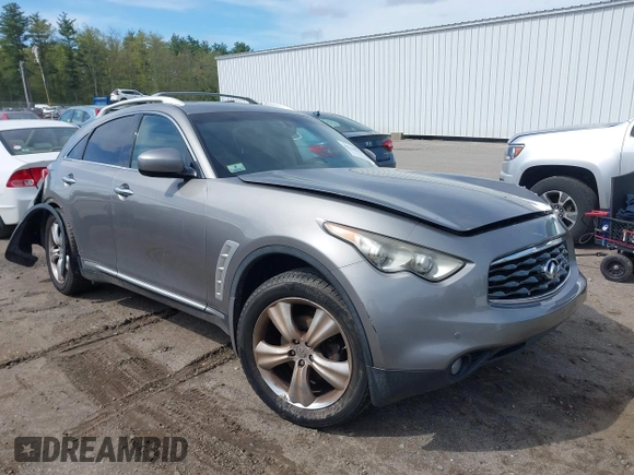 2009 Infiniti FX with VIN JNRAS18W99M151079, listed as a IAAI auction lot 42210211 with 135,438 mi miles and . Bid and sale history available at DreamBid. Image 1.