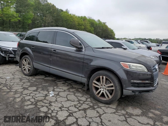 2007 Audi Q7 Premium with VIN WA1BV74L77D103050, listed as a Copart auction lot 50133024 with 168,881 mi miles and Clean Title. Bid and sale history available at carsss.com. Image 4.
