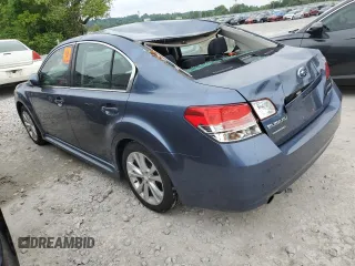 2013 Subaru Legacy Premium with VIN 4S3BMBC62D3048662, listed as a Copart auction lot 58550965 with 108,936 mi miles and Salvage title. Bid and sale history available at DreamBid. Image 2.