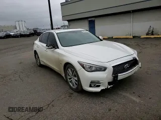 2017 Infiniti Q50 2.0t Premium with VIN JN1CV7ARXHM680274, listed as a Copart auction lot 88106815 with 130,322 mi miles and Salvage Title. Bid and sale history available at carsss.com. Image 11.