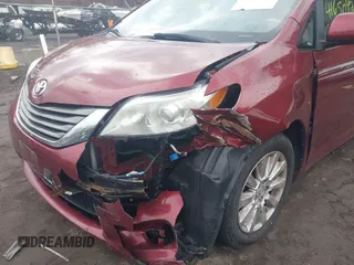 2013 Toyota Sienna XLE with VIN 5TDDK3DC5DS067049, listed as a IAAI auction lot 41650425 with 128,380 mi miles and . Bid and sale history available at DreamBid. Image 6.