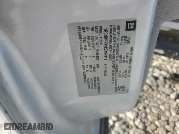 2012 Chevrolet Silverado 1500 Work Truck with VIN 1GCNKPEX9CZ159212, listed as a Copart auction lot 43075945 with 200,120 mi miles and Salvage Title. Bid and sale history available at DreamBid. Image 13.