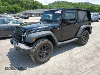2015 Jeep Wrangler Freedom Edition with VIN 1C4AJWAG8FL688255, listed as a Copart auction lot 59722165 with 130,666 mi miles and Salvage title. Bid and sale history available at DreamBid. Image 1.