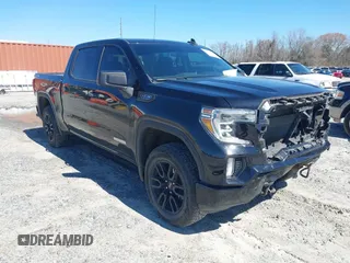 2021 GMC Sierra 1500 Elevation with VIN 1GTU9CED1MZ169563, listed as a IAAI auction lot 41720746 with 86,142 mi miles and . Bid and sale history available at DreamBid. Image 1.