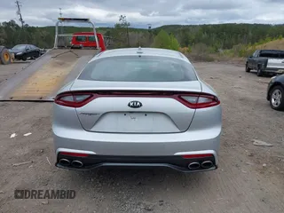 2018 Kia Stinger Premium with VIN KNAE25LA2J6036690, listed as a IAAI auction lot 41838574 with 113,109 mi miles. Bid and sale history available at carsss.com. Image 16.