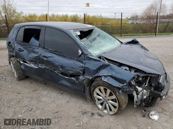 2014 Volkswagen Golf TDI w/Sunroof & Nav z VIN WVWDM7AJ3EW007700, wystawiony jako Copart lot #79607154 z przebiegiem Nie podano mil oraz Szkoda całkowita • Salvage title. Historia ofert i sprzedaży dostępna na DreamBid. Obrazek 4.