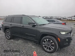 2022 Jeep Grand Cherokee Overland с VIN 1C4RJJDG7N8516916, выставлен на аукционе Copart как лот 41782915 с пробегом 142 263 миль миль и Чистый • Clean title. История ставок и продаж доступна на DreamBid. Изображение 4.