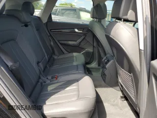 2020 Audi Q5 Premium Plus with VIN WA1BNAFY2L2013610, listed as a Copart auction lot 57633135 with 27,835 mi miles and Salvage title. Bid and sale history available at DreamBid. Image 11.