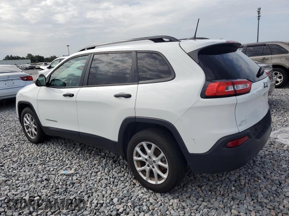 2016 Jeep Cherokee Sport with VIN 1C4PJLAB7GW311803, listed as a Copart auction lot 64660745 with 105,599 mi miles and Clean title. Bid and sale history available at DreamBid. Image 2.