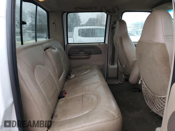 2003 Ford F-350 XL with VIN 1FTSW30F63EB07672, listed as a Copart auction lot 44244575 with 243,624 mi miles and Salvage Title. Bid and sale history available at DreamBid. Image 10.