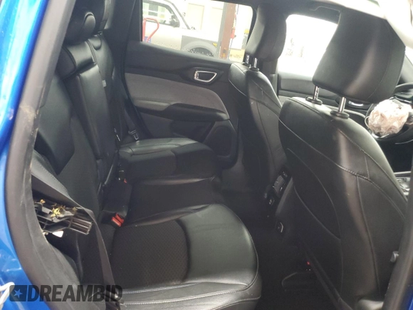 2024 Jeep Compass Latitude with VIN 3C4NJDBN9RT606741, listed as a Copart auction lot 56697525 with 28,605 mi miles and Salvage title. Bid and sale history available at DreamBid. Image 11.
