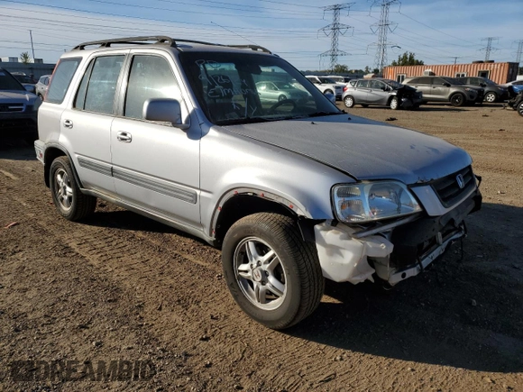 2001 Honda CR-V EX with VIN JHLRD186X1C029941, listed as a Copart auction lot 73583974 with 166,680 mi miles and Salvage Title. Bid and sale history available at carsss.com. Image 4.