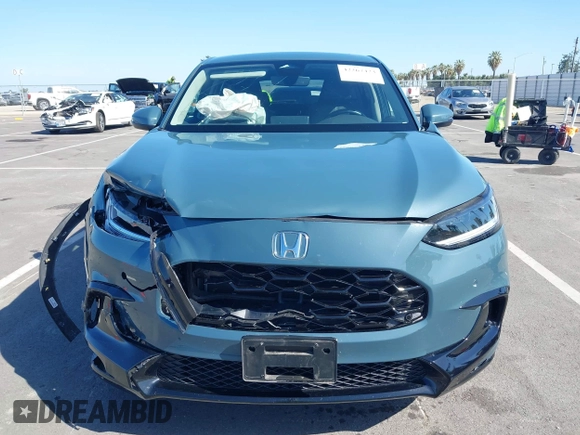 2023 Honda HR-V EX-L with VIN 3CZRZ1H77PM702998, listed as a IAAI auction lot 42267423 with 25,438 mi miles and . Bid and sale history available at DreamBid. Image 11.