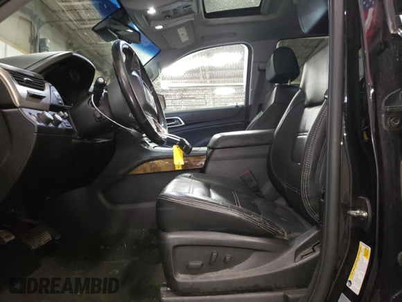 2016 GMC Yukon Denali with VIN 1GKS2CKJ8GR402482, listed as a Copart auction lot 69753434 with 160,816 mi miles and Salvage Title. Bid and sale history available at carsss.com. Image 7.