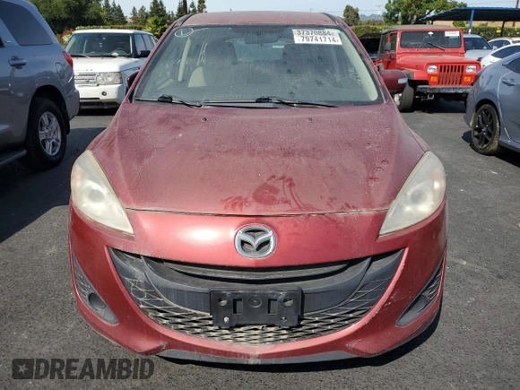 2013 Mazda 5 Sport with VIN JM1CW2BL3D0154092, listed as a Copart auction lot 62006355 with 214,330 mi miles and Clean title. Bid and sale history available at DreamBid. Image 5.