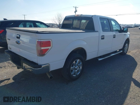 2014 Ford F-150 XL with VIN 1FTFW1CT3EKF45786, listed as a IAAI auction lot 41520825 with 168,992 mi miles. Bid and sale history available at carsss.com. Image 4.