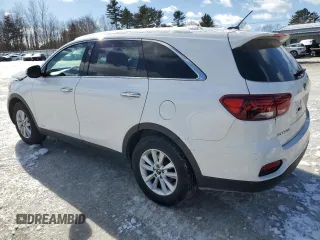 2019 Kia Sorento LX with VIN 5XYPGDA39KG540003, listed as a Copart auction lot 45834465 with 117,334 mi miles and Salvage Title. Bid and sale history available at DreamBid. Image 2.