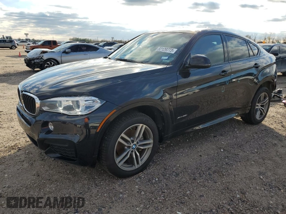 2016 BMW X6 xDrive35i with VIN 5UXKU2C52G0N78206, listed as a Copart auction lot 82129773 with 99,616 mi miles. Bid and sale history available at carsss.com. Image 1.