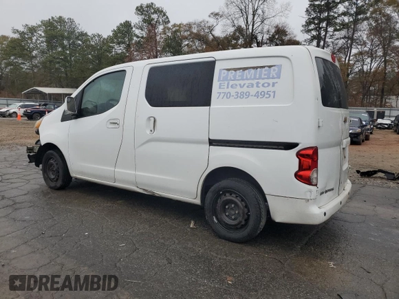 2015 Chevrolet City Express Cargo Van LT with VIN 3N63M0ZN3FK728748, listed as a Copart auction lot 82391574 with Not Provided miles and Salvage Title. Bid and sale history available at carsss.com. Image 2.