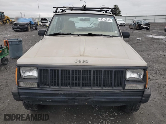 1996 Jeep Cherokee Sport with VIN 1J4FJ68S6TL112962, listed as a Copart auction lot 41540935 with 234,458 mi miles and Salvage Title. Bid and sale history available at carsss.com. Image 5.
