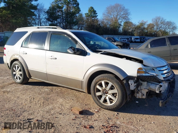 2008 Ford Taurus X SEL with VIN 1FMDK05W48GA41545, listed as a IAAI auction lot 41224904 with 325,617 mi miles and . Bid and sale history available at DreamBid. Image 1.
