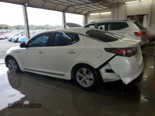2016 Kia Optima Hybrid with VIN KNAGM4AD9G5095437, listed as a Copart auction lot 51167075 with 107,626 mi miles and Salvage Title. Bid and sale history available at carsss.com. Image 2.
