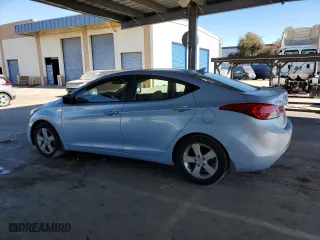 2012 Hyundai Elantra Limited with VIN KMHDH4AE1CU329438, listed as a Copart auction lot 50076205 with 204,557 mi miles and Clean Title. Bid and sale history available at carsss.com. Image 2.