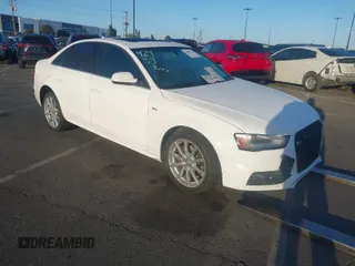 2015 Audi A4 Premium with VIN WAUAFAFL0FN033826, listed as a IAAI auction lot 41889253 with 94,080 mi miles. Bid and sale history available at carsss.com. Image 1.
