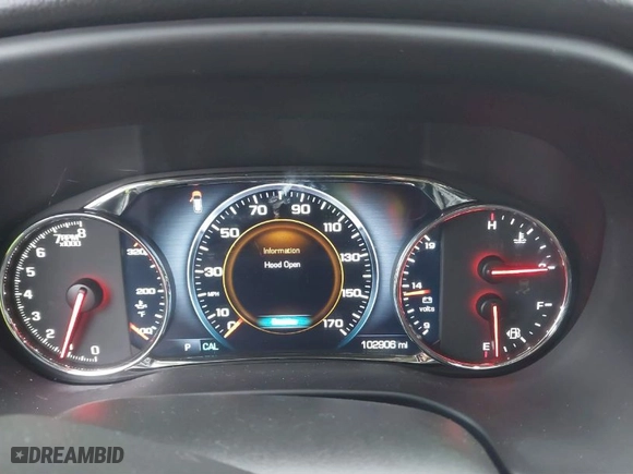 2017 GMC Acadia Denali with VIN 1GKKNPLSXHZ202288, listed as a IAAI auction lot 41624903 with 102,906 mi miles. Bid and sale history available at carsss.com. Image 7.