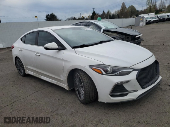 2017 Hyundai Elantra Sport с VIN KMHD04LBXHU333439, выставлен на аукционе Copart как лот 50552165 с пробегом 127 386 миль миль и Списание • Salvage title. История ставок и продаж доступна на DreamBid. Изображение 4.