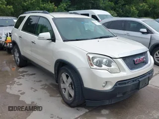 2012 GMC Acadia SLT1 z VIN 1GKKRRED7CJ165853, wystawiony jako IAAI lot #42440346 z przebiegiem 165 771 mil mil oraz . Historia ofert i sprzedaży dostępna na DreamBid. Obrazek 1.