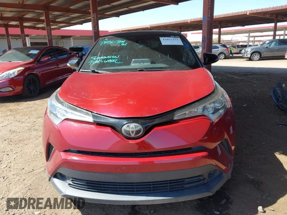 2019 Toyota C-HR XLE with VIN JTNKHMBX8K1032206, listed as a IAAI auction lot 41852134 with 136,107 mi miles. Bid and sale history available at carsss.com. Image 12.