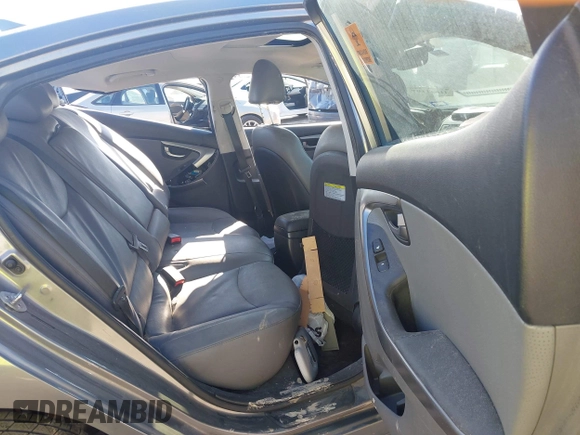 2013 Hyundai Elantra Limited with VIN 5NPDH4AE9DH182611, listed as a IAAI auction lot 41641197 with Not Provided miles and . Bid and sale history available at DreamBid. Image 8.